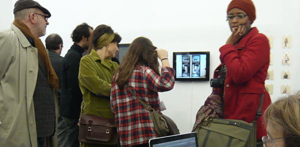 Gigi Scaria: Political Realism, on 15¨ monitor at FIAC 2010