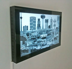 Gigi Scaria: Amusement Park, display on Processes III. at Videospace Gallery Gigi Scaria: Amusement Park, display on Processes III. at Videospace Gallery